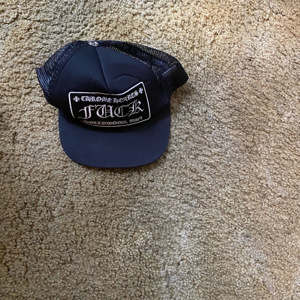 Chrome hearts hat very cool